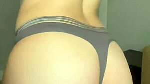 Close up faceless trying on panties from my mv store