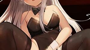 Bunny Girl Hibiki-Chan Riding Cowgirl for Creampie