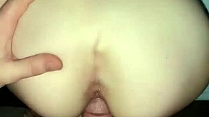 the young girlfriend bends over for that big cock