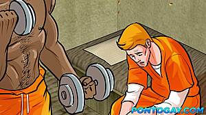 Sargento Macho Traindo a Esposa Com O Carcereiro