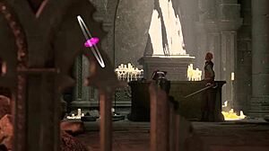 Busty elf dominates and gets rewarded with cock