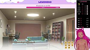 vtuber lewdneko plays love cubed part 3