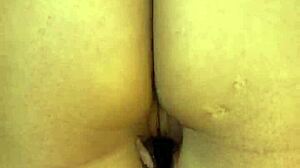 sexy student in panties close-up fetish cosplay ass worshiping with shoes and socks