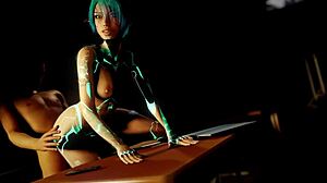 When Your Sexy Robot Waifu Follows You Everywhere Short Clip