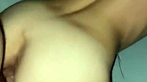 the young girlfriend bends over for that big cock