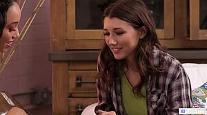 Lesbian Exes Having Steamy Threesome Sex Ebony Group Pussy High Definition Sex Muff Diving Cunilingus Pretty Sexy Lesbian