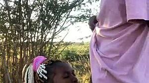 she got caught bunking classes and gets creampied by local resident