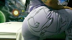 Hot latina sent this homemade video to please me.