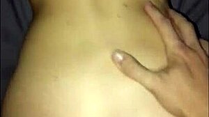 Blonde teen girlfriend sucks and fucks.