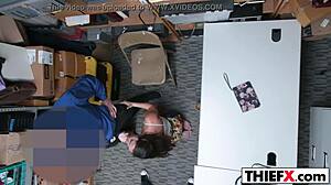 Cuteness Won't Save Thief Geneva King from Hardcore Office Punishment