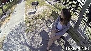 Jizz fills Scarlett's face