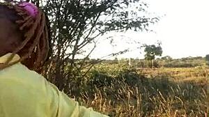 she got caught bunking classes and gets creampied by local resident