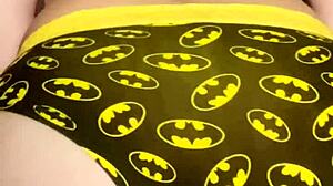 Close up faceless trying on panties from my mv store