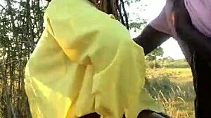 she got caught bunking classes and gets creampied by local resident