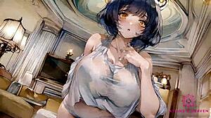 Cute student sucks cock until cum in mouth