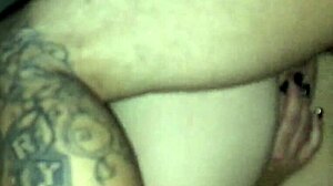 amateur whore records licking and handjob on cock