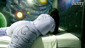 Hot latina sent this homemade video to please me.