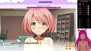 vtuber lewdneko plays love cubed part 3