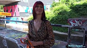 Public Agent Pretty Face Bubble Butt Wet Pussy Public Sex