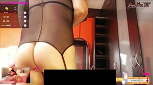 big ass shemale playing with dildos?