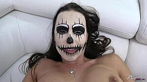 halloween slut mea melone gets anal