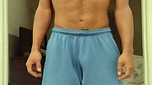 Brunette woman in stockings during work session nine