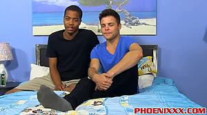 Cute Jock Loves Big Black Cock 😍 Interracial Anal