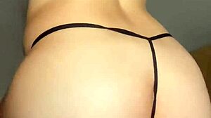 Close up faceless trying on panties from my mv store