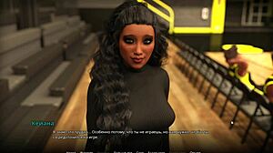 ebony mommy in hospital hentai gameplay 😈