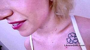 New teen girl feels anxious during first interview