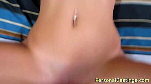 Alluring casting babe gets intensely fucked for cash in doggystyle