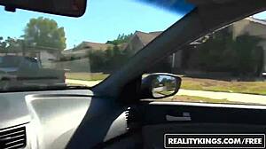 i got a pov facial from ebony teen on street.