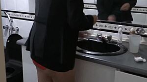 Latina Wife Dresses for Work, Undresses for Night