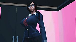 indian housewife fucks office boss rough