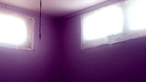 White girl riding dick while giving blowjob in hardcore action with big cock.