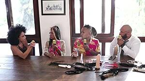 Black Couple At Event