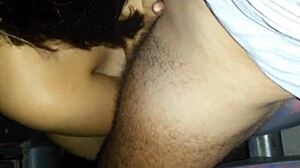 blowjob amateurs in intense session.