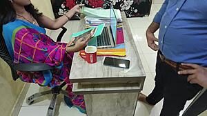 hot indian madam banged by office boy, hindi audio rocks