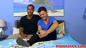 Cute Jock Loves Big Black Cock 😍 Interracial Anal