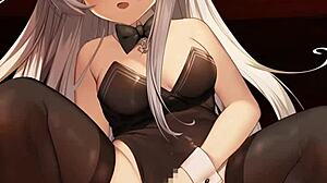 Bunny Girl Hibiki-Chan Riding Cowgirl for Creampie