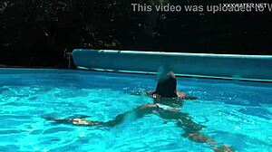 Swimming Pool Best Milf Ever Angelica Naked