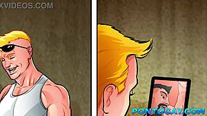 Sargento Macho Traindo a Esposa Com O Carcereiro