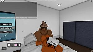 First time amateur in roblox porn scene 😏