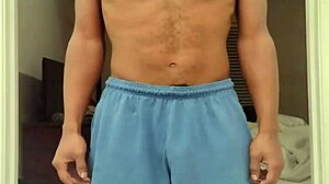 Brunette woman in stockings during work session nine