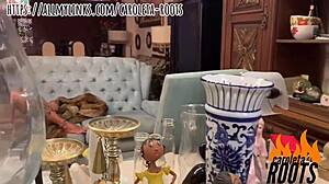 CAROLETA ROOTS SENSUAL PHOTO SHOOT