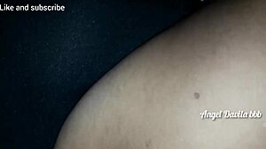 Ebony latina enjoys double anal with dildo