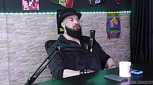 Compilado Do Gabe Spec Com Gabi Tamiris No Swing Cast Com Tifany Rocha Sheer Red