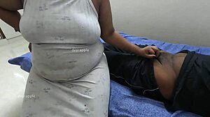 indian bhabhi massaging stranger dick in massaging centre, what do you think?