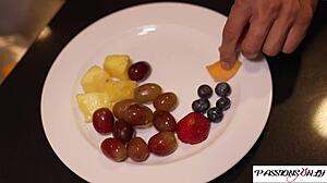 Intense Morning Wood Breakfast: Cowgirl, Missionary, And Cum On Tits