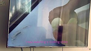 sofi mora gets her ass fucked and creampied, then sucks it clean in this trailer